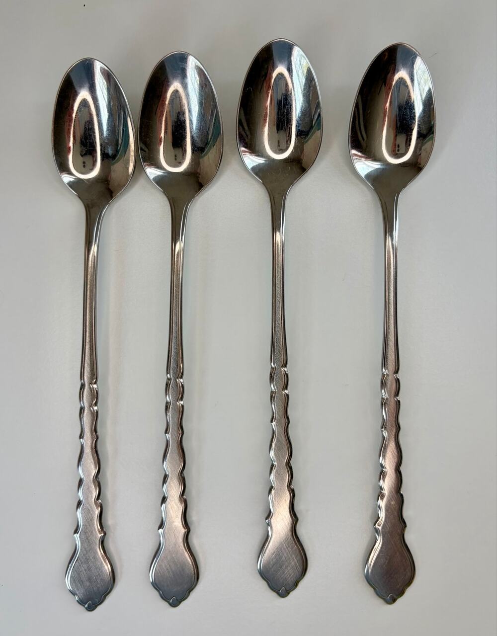 Oneida Cello Ice Tea Spoon Set of 4